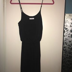 Nordstrom Lush black maxi dress